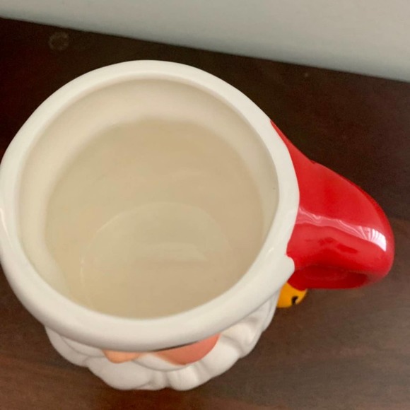 Santa Mug Christmas Morning Hot Cocoa Santa Mug Jingle Bell Santa Mug - Picture 5 of 6